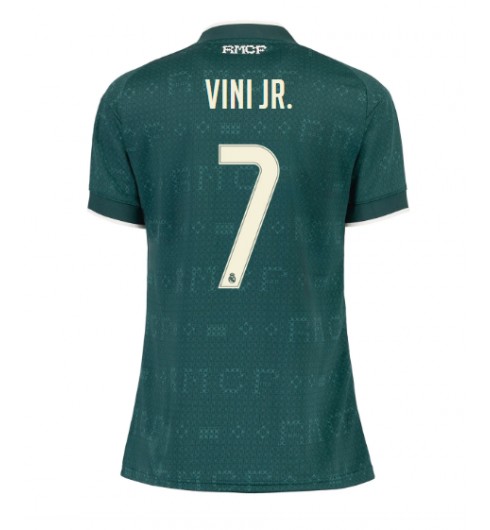 Real Madrid Vinicius Junior #7 Bortedrakt Dame 2026-27 Korte ermer Real Madrid Vinicius Junior #7 Bortedrakt Dame 2026-27 Korte ermer